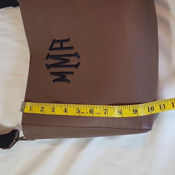 MMA MARLEYLILLY PU Vegan leather purse embroidered guitar strap Monogram - Picture 14 of 15